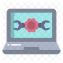 Laptop-Reparatur  Symbol