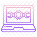 Laptop-Reparatur  Symbol
