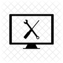 Reparatur Pc Werkzeug Symbol