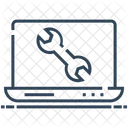 Laptop-Reparatur  Symbol
