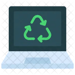 Laptop Reuse  Icon