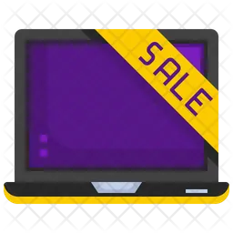Laptop Sale  Icon