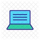 Laptop Scripting  Icon