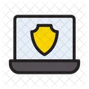 Protection Shield Laptop Icon