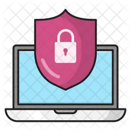 Laptop Secure  Icon