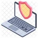 Laptop Security Encryption Pc Protection Icon