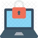 Laptop Security Lock Icon