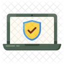 Laptop Security Encryption Laptop Protection Icon