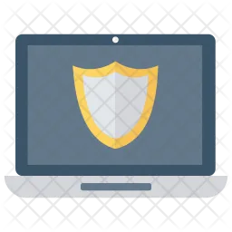 Laptop security  Icon