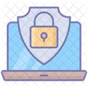 Security Laptop Antivirus Icon