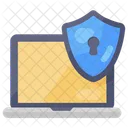 Internet Security Laptop Security Pc Protection Icon