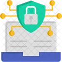 Laptop Security  Icon