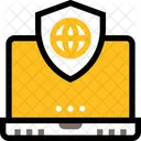 Laptop Security  Icon
