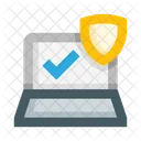 Laptop Security Laptop Check Icon