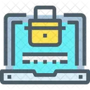 Laptop Security Secure Icon