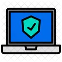 Laptop Security  Icon