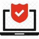 Laptop security  Icon