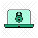 Laptop security  Icon