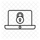 Laptop security  Icon