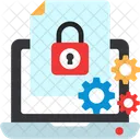 Laptop Security  Icon