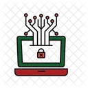 Laptop Security  Icon