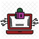 Laptop Security  Icon