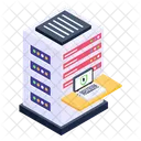 Laptop Storage Laptop Server Digital Storage Icon