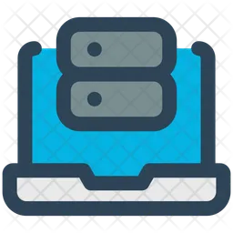 Laptop server  Icon