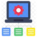Laptop Setting Network Laptop Setting Connection Laptop Setting Nodes Icon