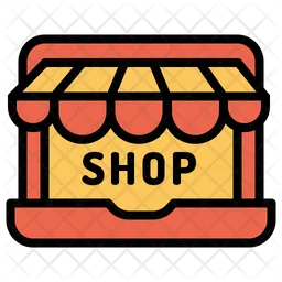 Laptop Shop  Icon