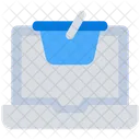 Laptop Shopping  Icon