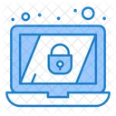 Laptop Sicherheit Computersicherheit Sicherer Laptop Symbol