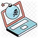 Laptop-Spambombe  Icon