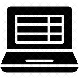노트북 스프레드시트  아이콘