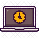 Laptop Time Event Electronics Icon