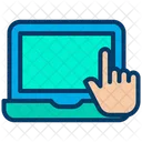 Laptop Touch  Icon