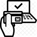 Kredit Karte Hand Symbol