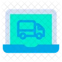 Laptop Truck  Icon