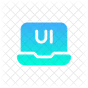 Laptop Ui  Icon