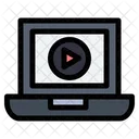 Laptop Video Laptop Video Icon
