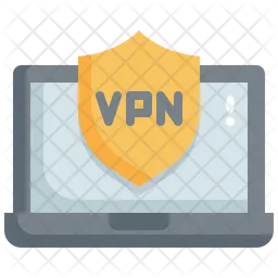 Laptop Vpn Security  Icon
