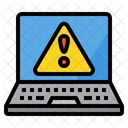 Laptop Warning Icon