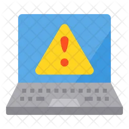 Laptop Warning  Icon