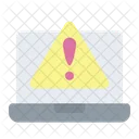 Laptop Warning Warning Error Notification Icon