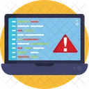 Laptop Warning Laptop Error Error Icon