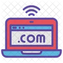 Laptop-Website  Symbol
