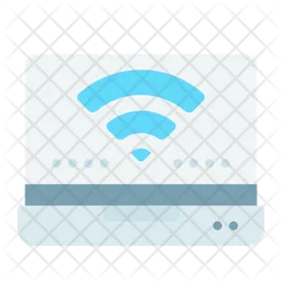 Laptop Wifi  Icon