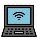 Laptop Wifi  Icon