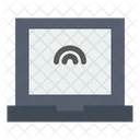 Laptop Wifi Laptop Internet Wireless Icon