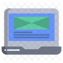 Laptop Wireframe Web Layout Web Template Icon
